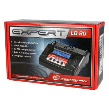 Robitronic Expert LD 80 V2 Ladegerät LiPo 1-6s 7A 80W