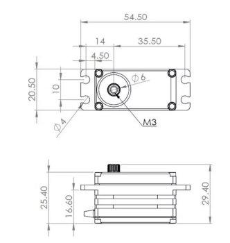 Preview: HBL550L HV Digital Servo brushless X5 Serie