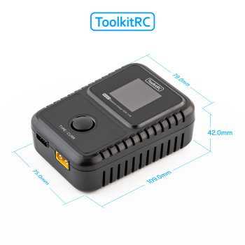 ToolkitRC M450 LiPo 1-4S 5A Ladegerät AC