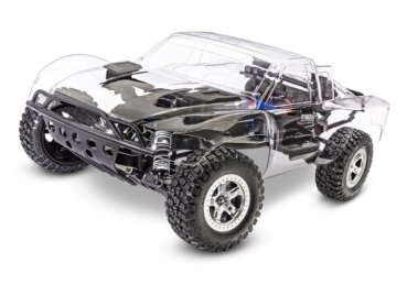 TRAXXAS Slash Kit 1/10 2WD Short-Course Racing-Truck Bausatz mit Elektronik, ohne Akku und Ladegerät XL-5 12T HD