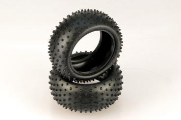 1:10 Schumacher Minispike2 - Heckreifen 2.2", gelb (2)