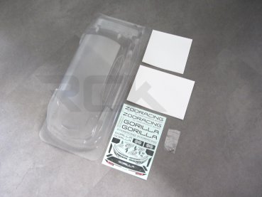 Preview: ZooRacing Gorilla - 1:10 190mm FWD Karosserie - 0.7mm REGULAR