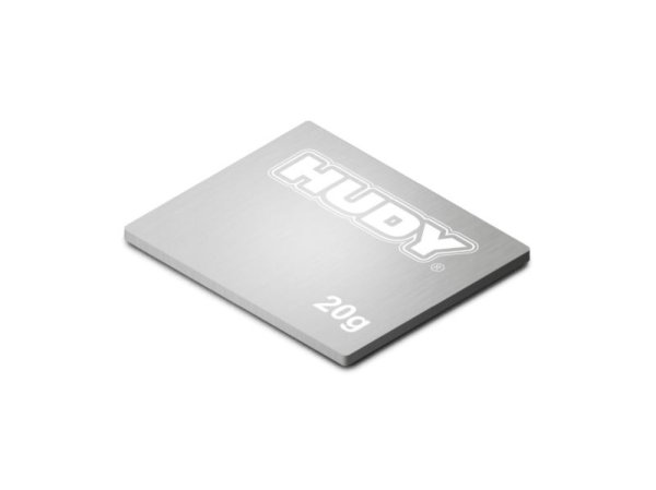 Wolfram Gewicht dünn - 31x26mm 20g HUDY