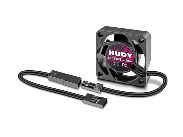 Brushless RC Lüfter 40mm - mit internen Lötfahnen HUDY