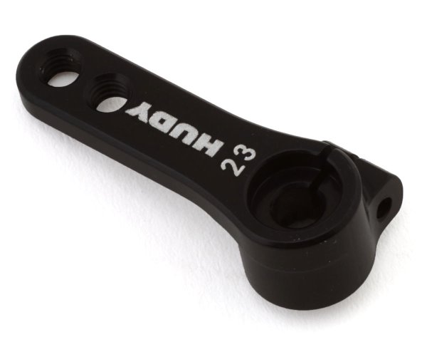 ALU CLAMP SERVO HORN KO PROPO, SANWA OFFSET 2-HOLE M3 23T HUDY (15mm + 19mm)