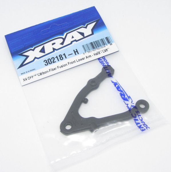 XRAY 302181-H - X4 - CFF Querlenker unten - vorne links - HARD (1 Stück)