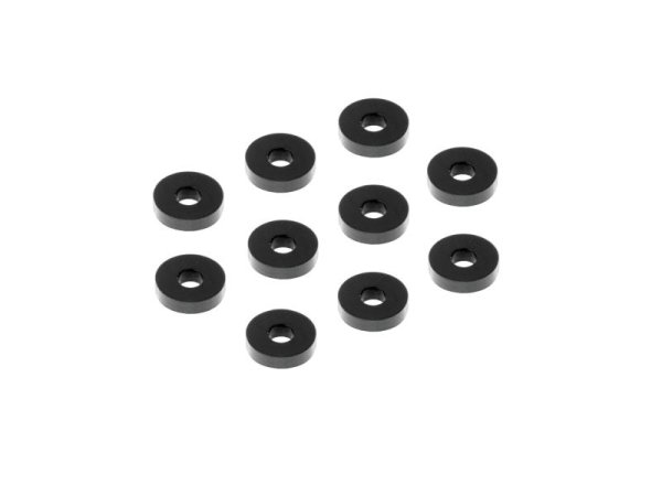 Alu Shim 3x9x2.0mm - schwarz (10) XRAY