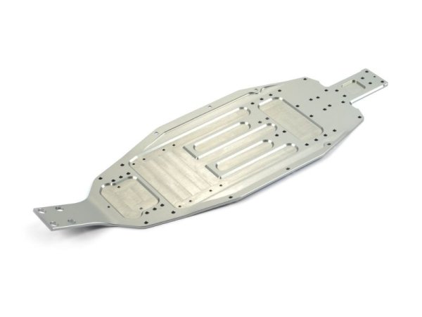 XB2'26 ALU CHASSIS - 2.5MM - MID-SIZE - REAR WIDE - SWISS 7075 XRAY
