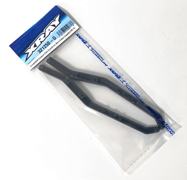 COMPOSITE CHASSIS SIDE GUARDS FOR BENT SIDES CHASSIS L+R – GRAPHITE