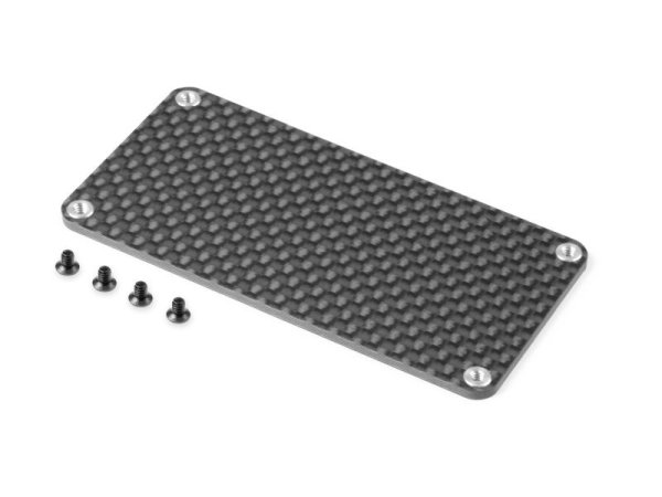 GRAPHITE PLATE FOR ELECTRONICS FOR 1-PIECE CHASSIS - SET XRAY