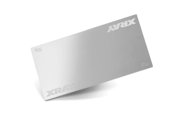 Edelstahl Akku Gewicht 35g XRAY