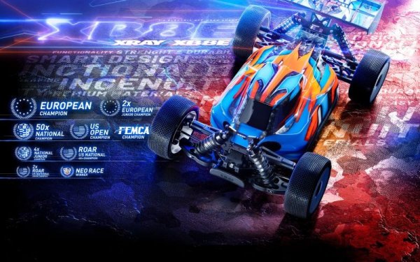 XRAY XB8E'25 - 1/8 ELECTRIC OFF-ROAD CAR XRAY