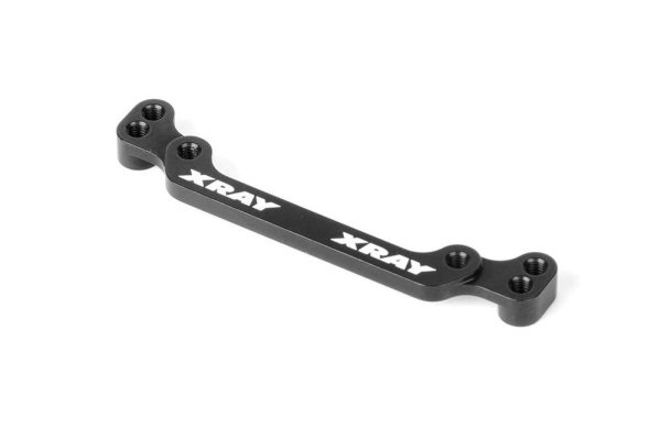 ALU STEERING PLATE 2-HOLE - 6mm PROFILED SHAPE - SWISS 7075 T6