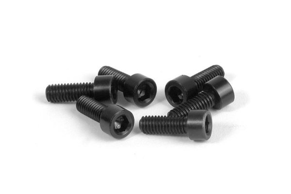 ALU 7075 HEX SCREW M3x8 für Felgen hinten (6) XRAY