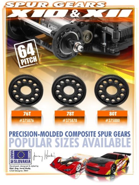Zahnrad 80T / 64pitch XRAY