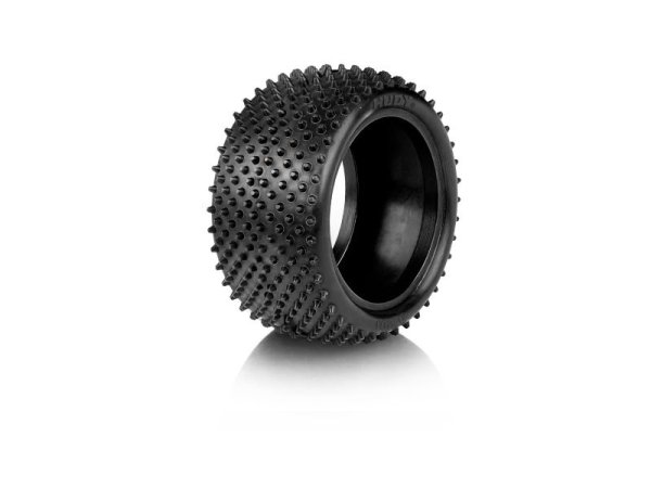 1/10 OFF-ROAD TIRE 2WD/4WD REAR ASTRO - 201 - MEDIUM (2) HUDY