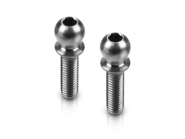 TITAN BALL STUD D=4.9 / L=10 / S=3.5 / 2mm HEX (2) HUDY