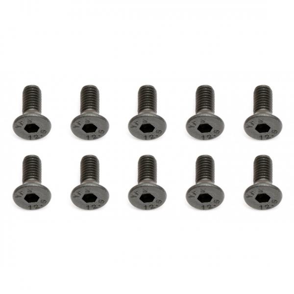 Team Associated Screws, 3x8 mm FHCS