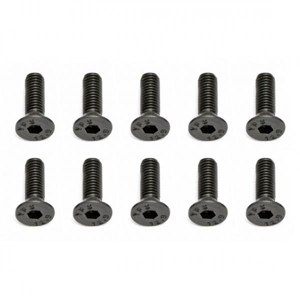 Team Associated Screws, 3x10 mm FHCS
