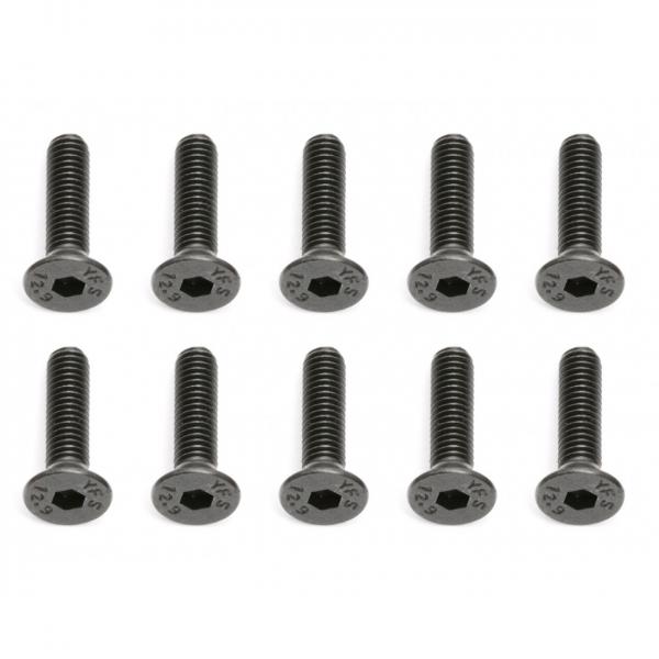 Team Associated Screws, 3x12 mm FHCS