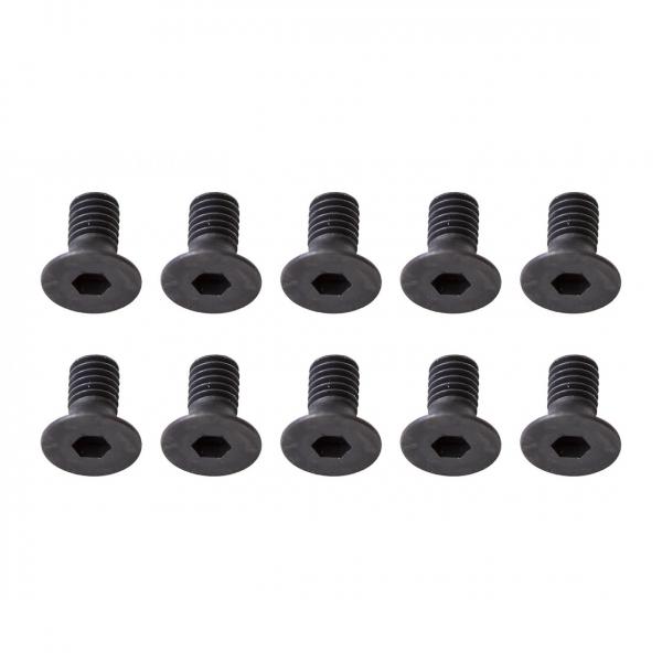 Team Associated Screws, M2.5x8mm FHCS, 2mm hex