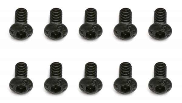 Team Associated Screws, 3x0.5x6 mm BHCS