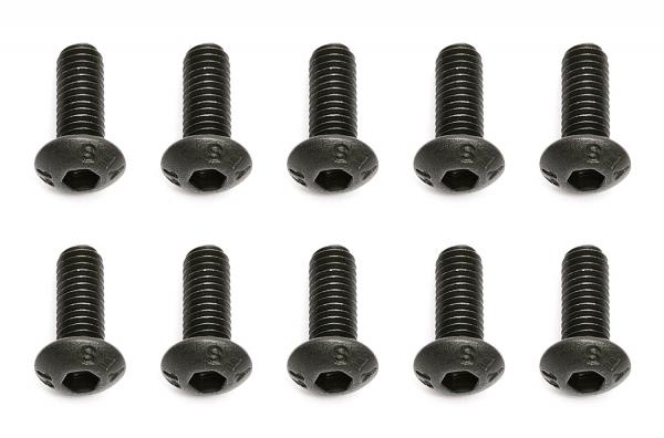 Team Associated Screws, 3x0.5x8 mm BHCS (Motorschrauben)