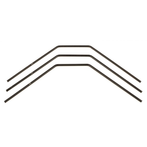 Team Associated RC8B3 FT Front Anti-roll Bars, 2.0-2.2mm