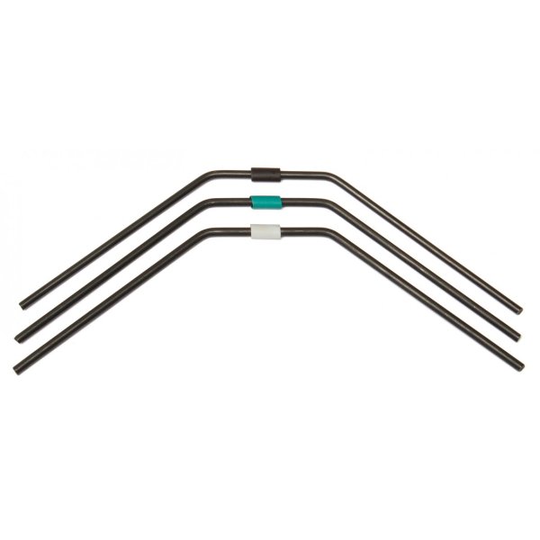 Team Associated RC8B3 FT Front Anti-roll Bars, 2.3-2.5mm