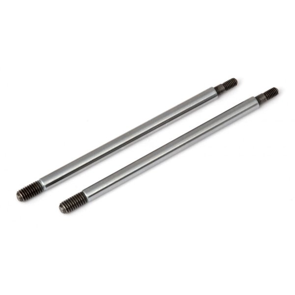 Team Associated RC8T3 FT Chrome Shock Shafts, 3.5x42.5 mm