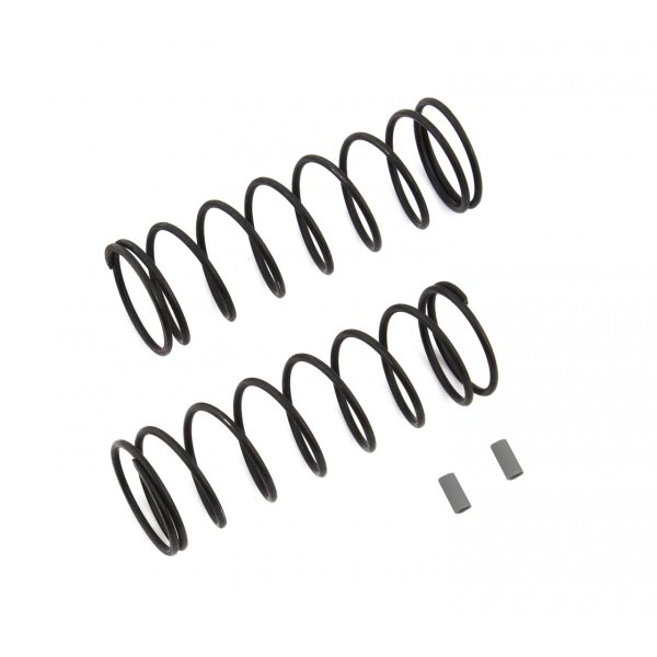 Team Associated Front Springs V2, gray, 5.3 lb/in, L70, 9.0T, 1.6D