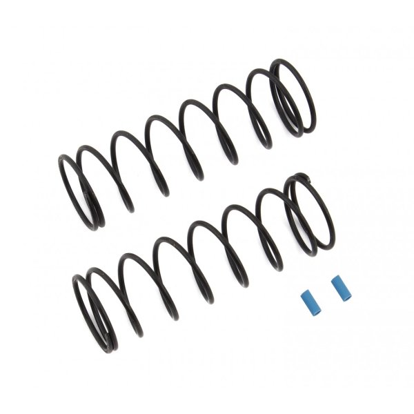 Team Associated Front Springs, V2, blue, 5.5 lb/in, L70, 8.75T, 1.6D