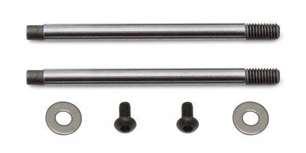 Team Associated FT 3x23 Shock Shaft V2, chrome