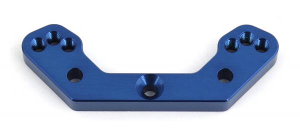 Team Associated B6.1 Rear Ballstud Mount, blue aluminum