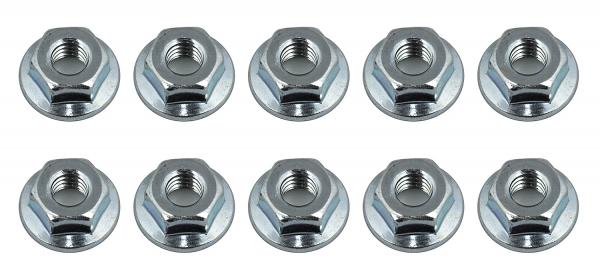 Team Associated Nuts, M4 Serrated Wheel Nuts