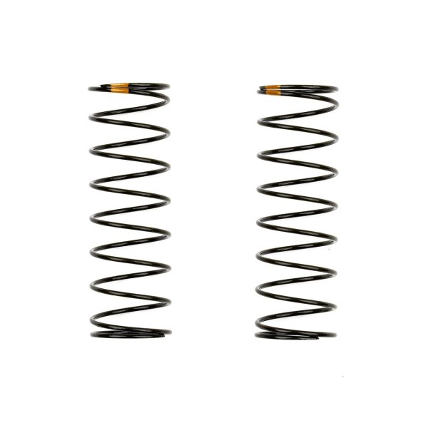 Team Associated 13mm Rear Shock Springs, Orange 2.5 Lb/In, L61, 9.0t, 1.2d