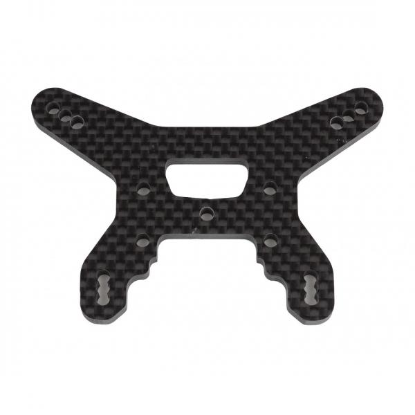 Team Associated RC10B74.1 FT Rear Shock Tower, 31mm V2, carbon fiber