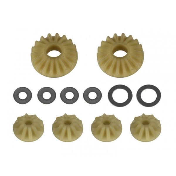 Team Associated RC10B74 FT LTC Differential Rebuild Set, plastic
