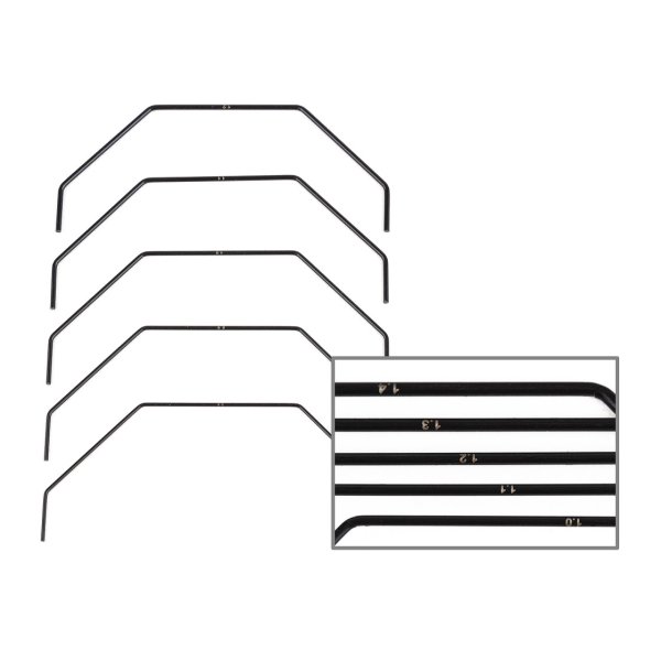 Team Associated RC10B7 Front Anti-roll Bar Set