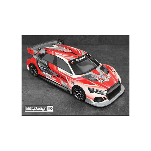 Bittydesign A3-F 1/10 FWD Body Clear 190mm (Lightweight - 0.7mm)