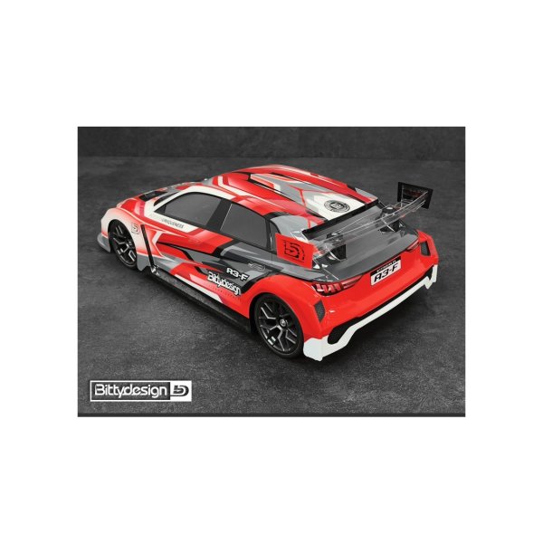 Bittydesign A3-F 1/10 FWD Body Clear 190mm (Lightweight - 0.7mm)