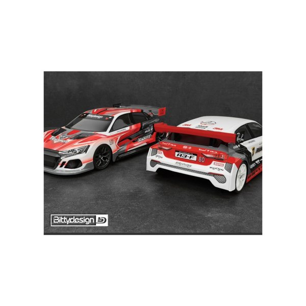 Bittydesign A3-F 1/10 FWD Body Clear 190mm (Lightweight - 0.7mm)