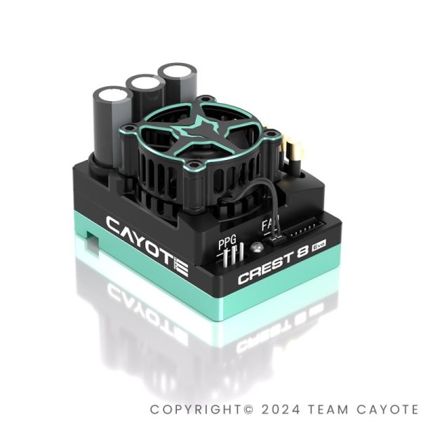 Racing ESC CREST 8 Evo CAYOTE für 1/8