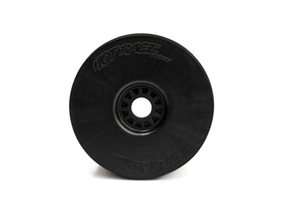 Disk-Felgen Nylon/Carbon schwarz (4) HOTRACE 1/8 Buggy