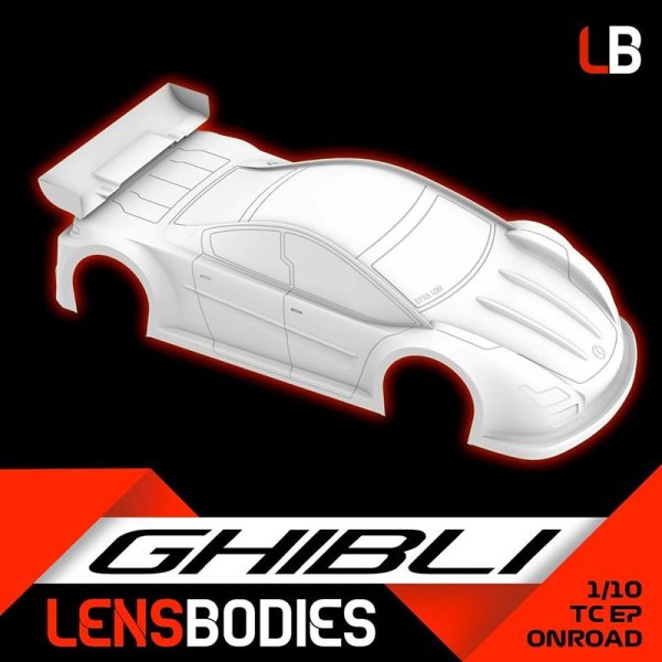 Ghibli Karosserie LENS BODIES 1/10 Elektro-Tourenwagen