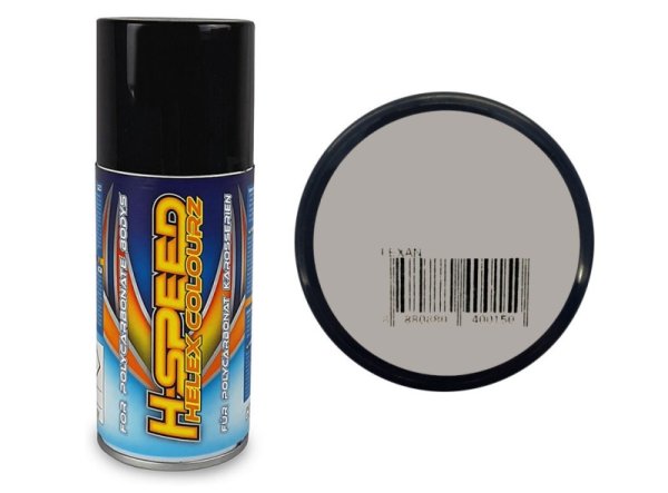 Lexan Spray Sand grau / Sand gray 150ml H-SPEED