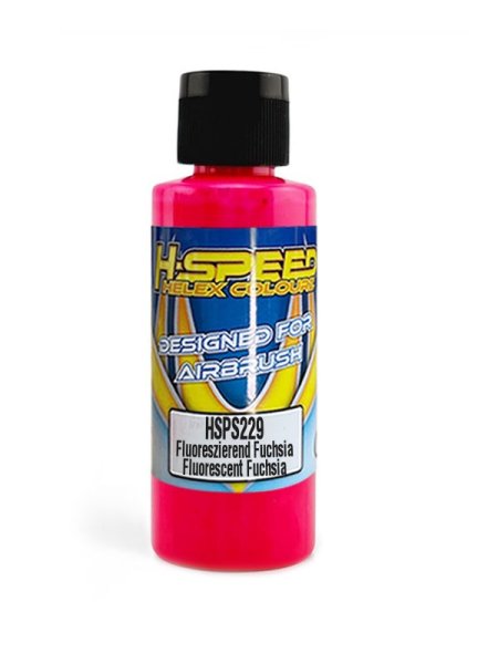 Lexan Airbrush Farbe 60 ml Fluoreszierend Fuchsia H-SPEED