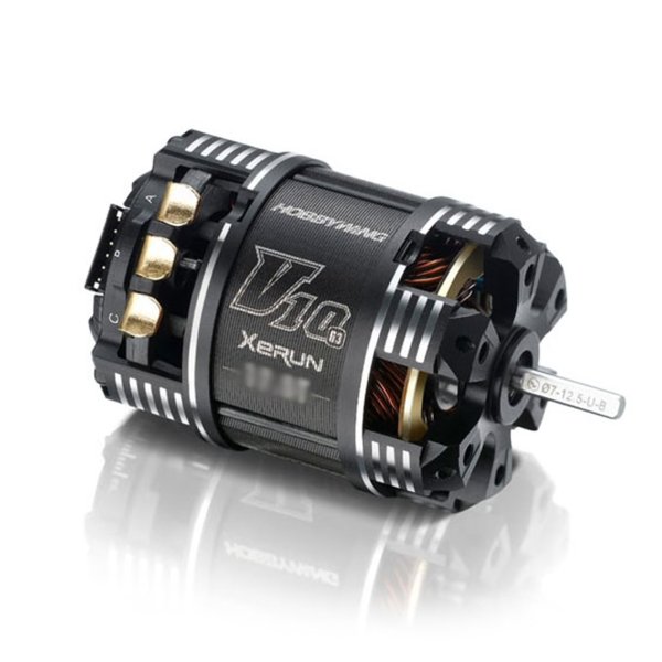 Hobbywing Xerun V10 Brushless Motor G3 5500kV (2s) 6T Sensored für 1:10