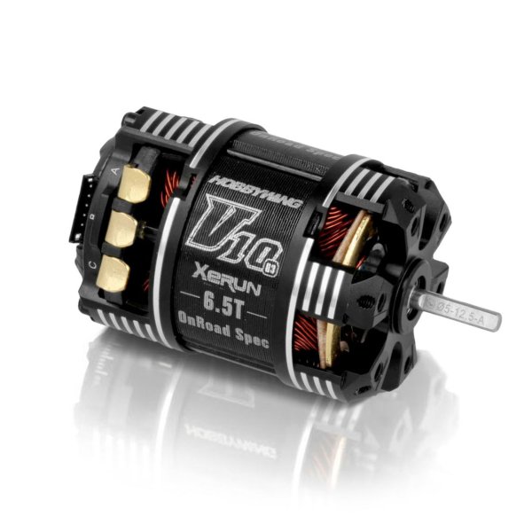 Hobbywing Xerun V10 Brushless Motor G3 6300kV (1s) 6.5T Sensored für 1:12