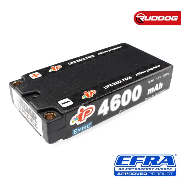 Intellect MC4 4600mAh 120C 7.6V Long Runtime LCG Graphene Shorty Pack LiHV